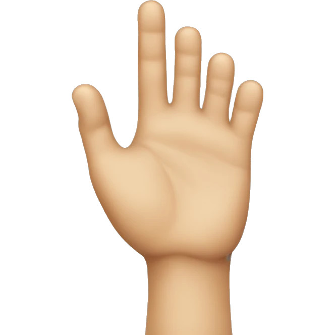 sneaky gnome finger tent emoji