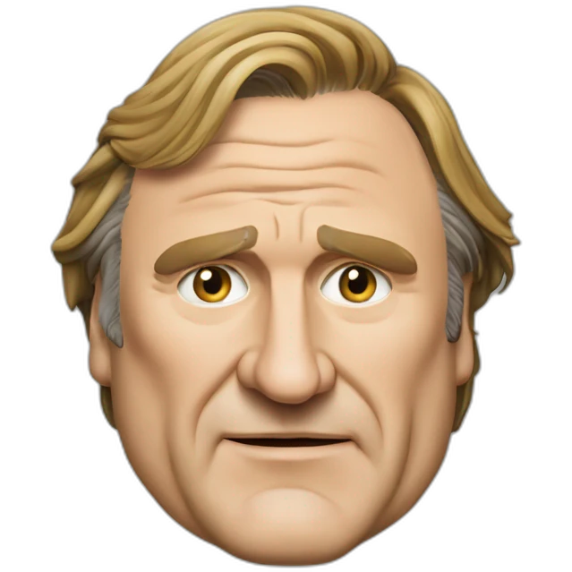 Gérard Depardieu dégoûté emoji
