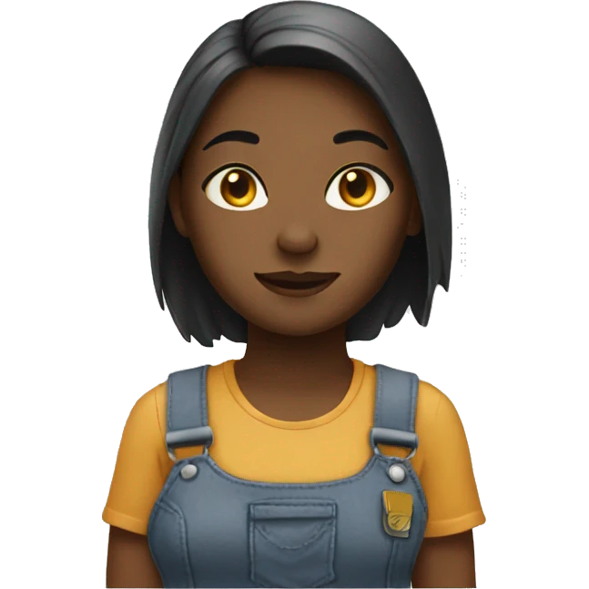 Girl is working emoji