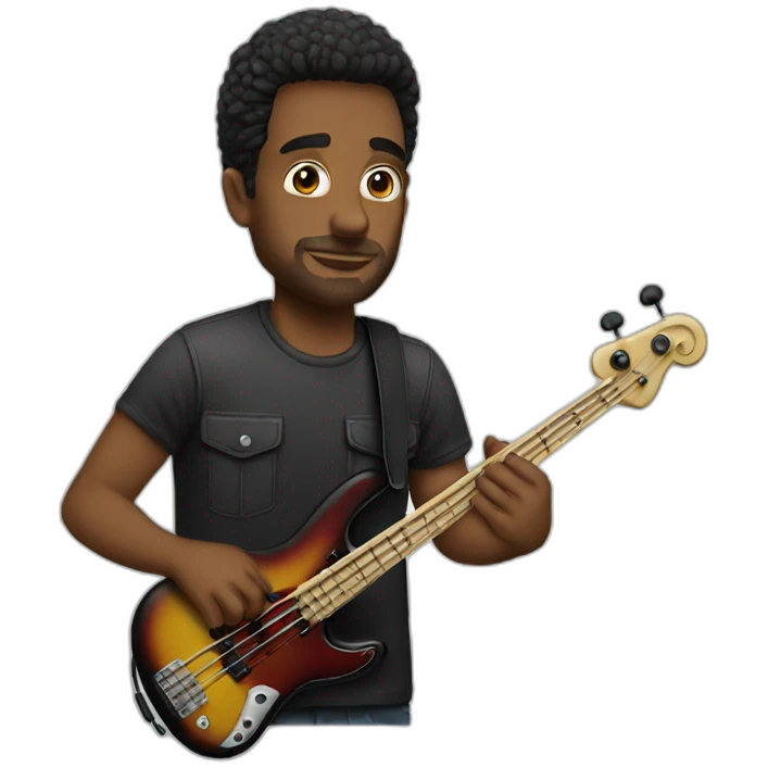 bass player emoji