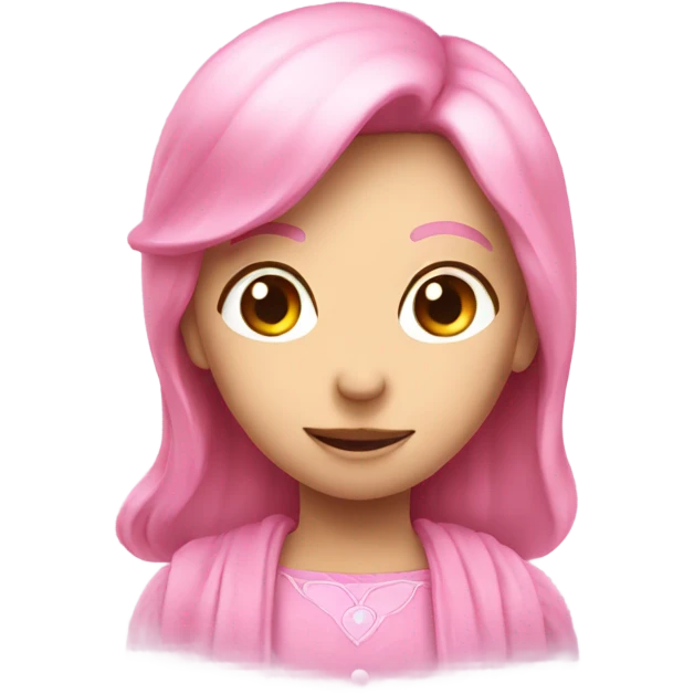light tale pink heart emoji