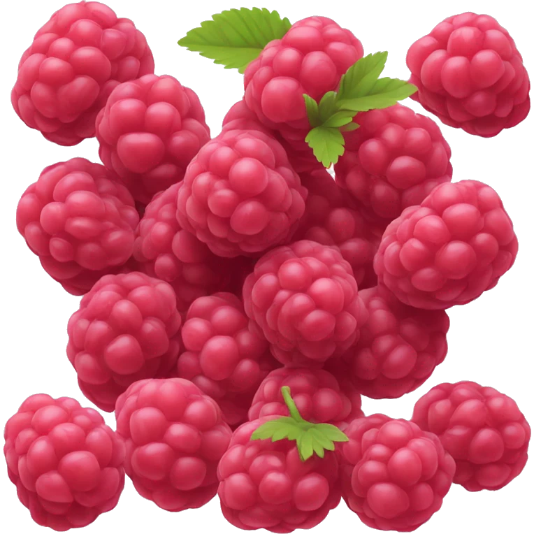 “raspberry” emoji
