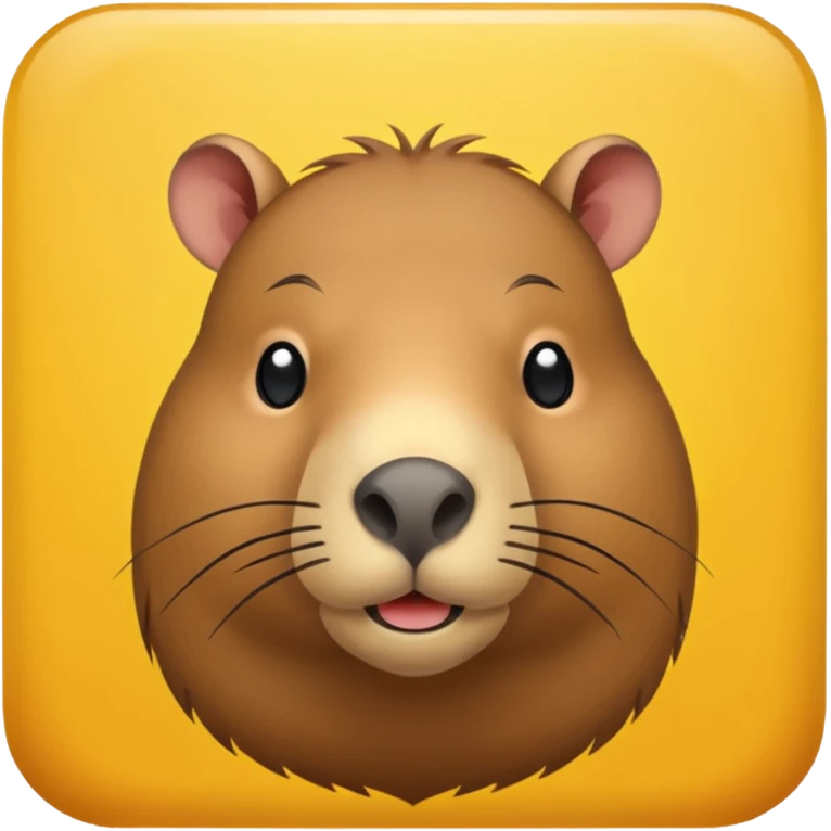 Capybara emoji