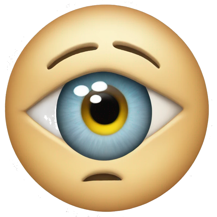 Eye roll emoji