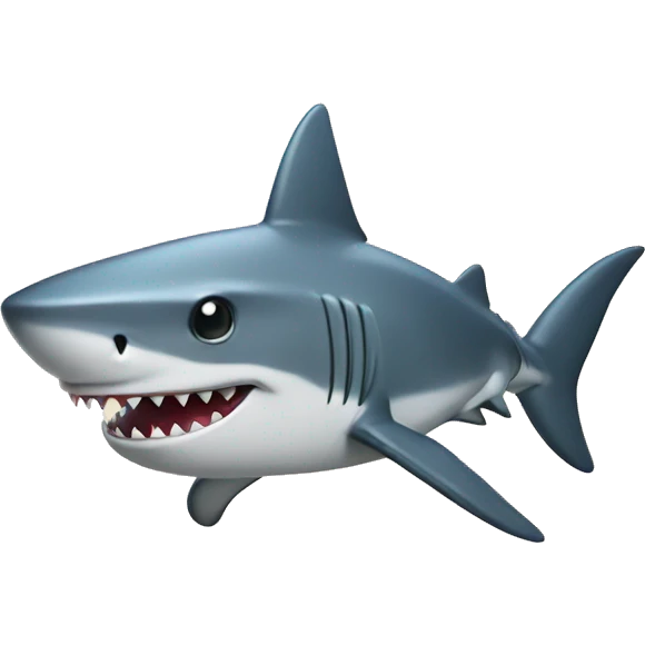 shark with tophat emoji