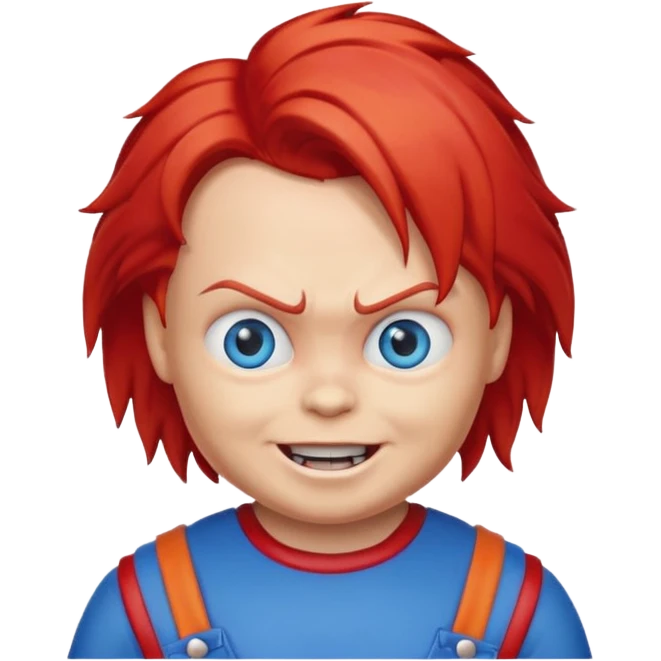 Un emojin de chuky emoji