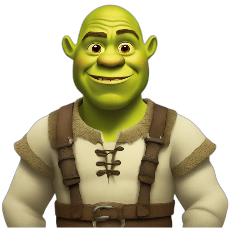Shrek qui pete emoji