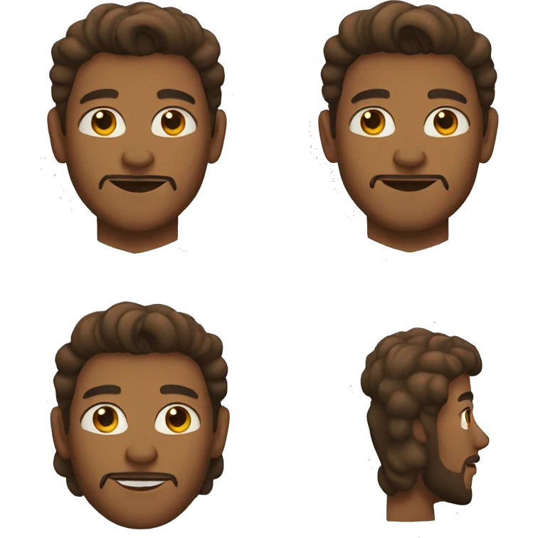 I’m brownYoung guy with light beard  emoji