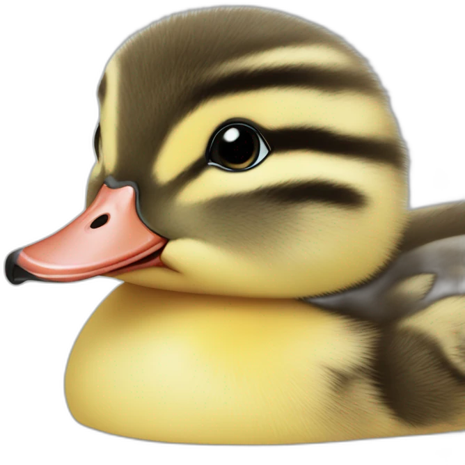 very sweet baby duck frontface emoji