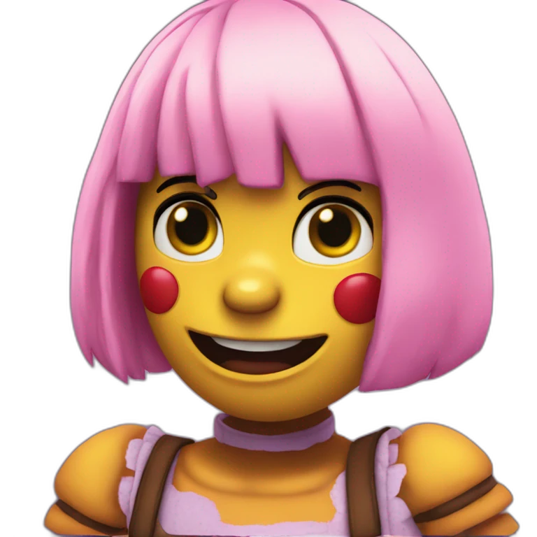 Chica de five night AT freddy's emoji