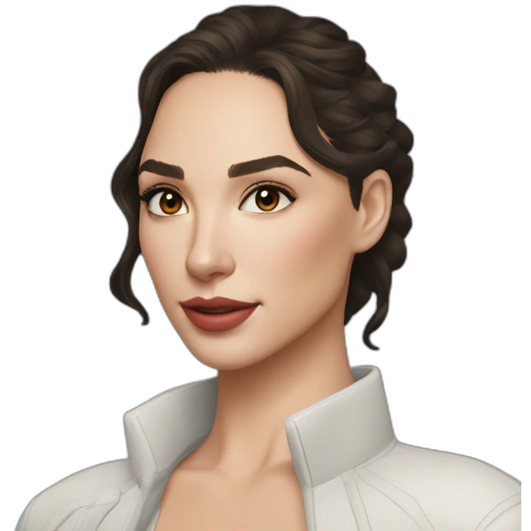 Gal gadot cabello liso emoji