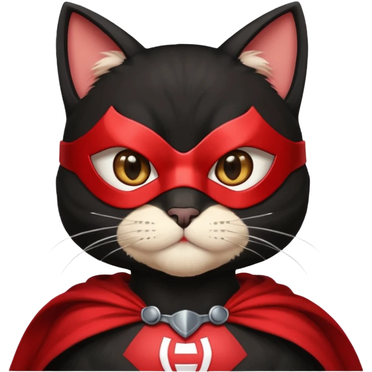 superhero cat emoji