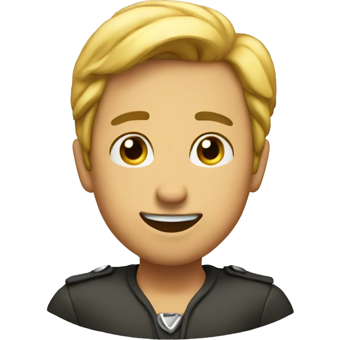 Person saying yes sir emoji