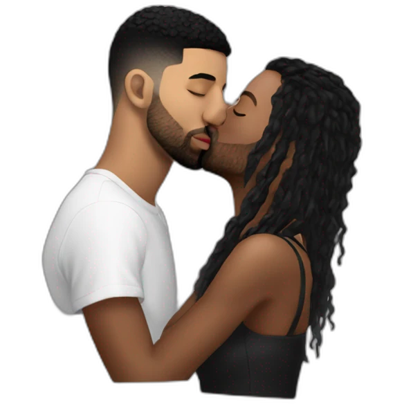 drake kissing 21 savage emoji