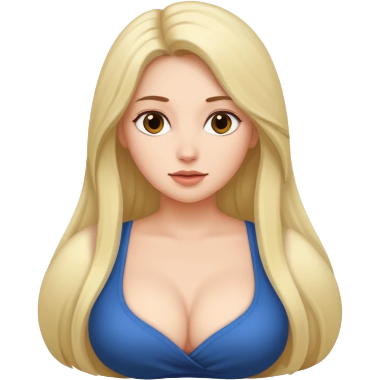 woman with very large breasts emoji