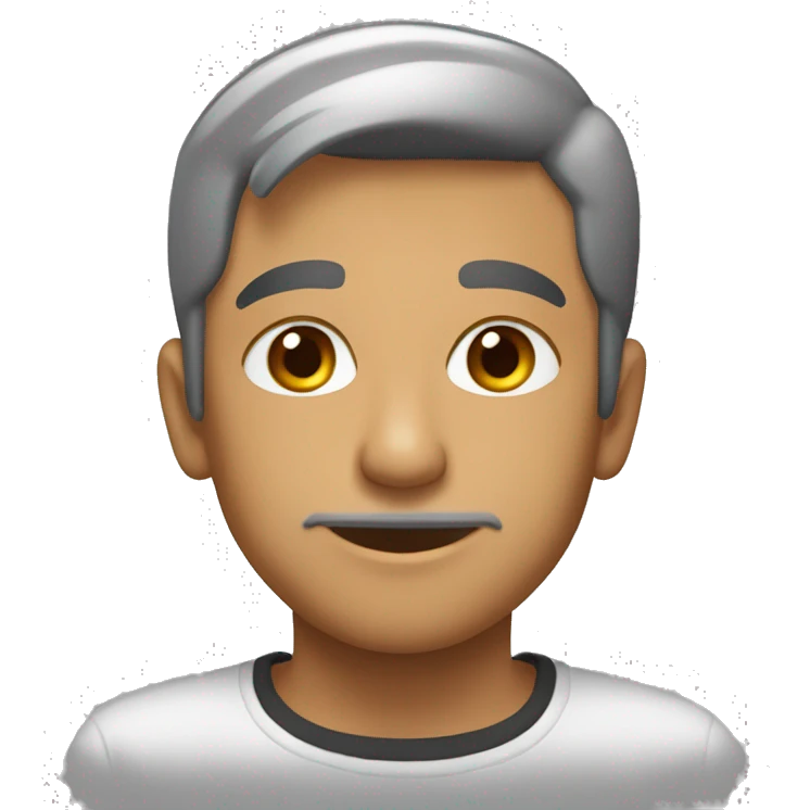 بنت شعرها  قصير وتلبس بلوزه سوداء  emoji