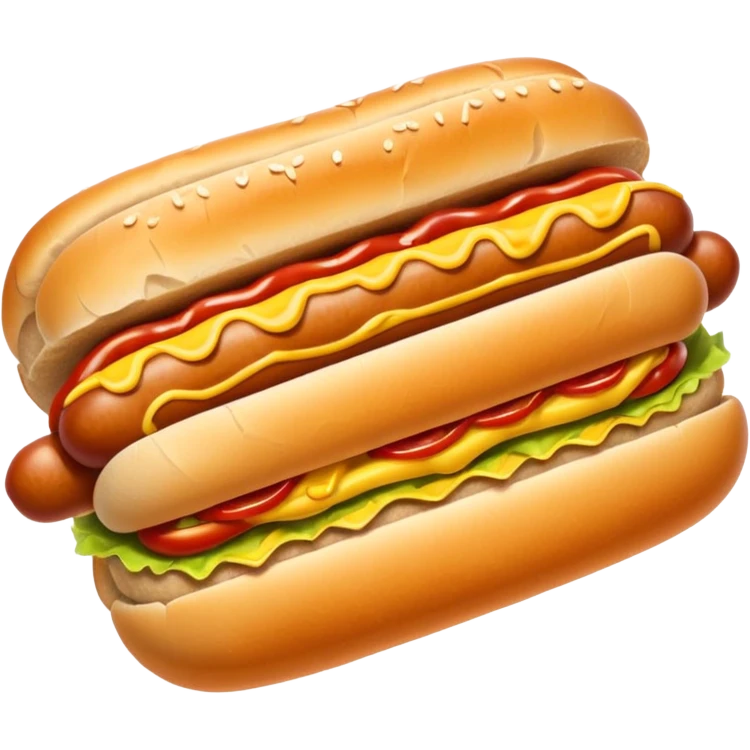 hot dog emoji