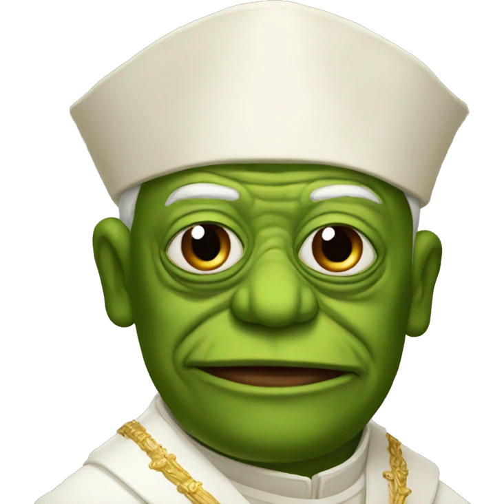pepe pope emoji