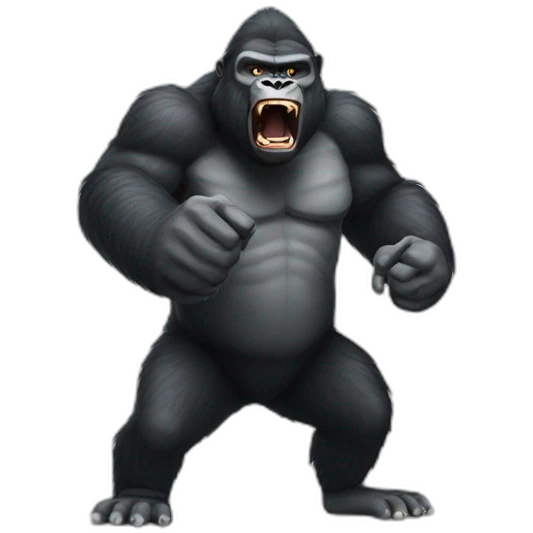 Angry Gorilla emoji