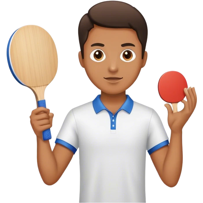 Injured Ping pong pad emoji