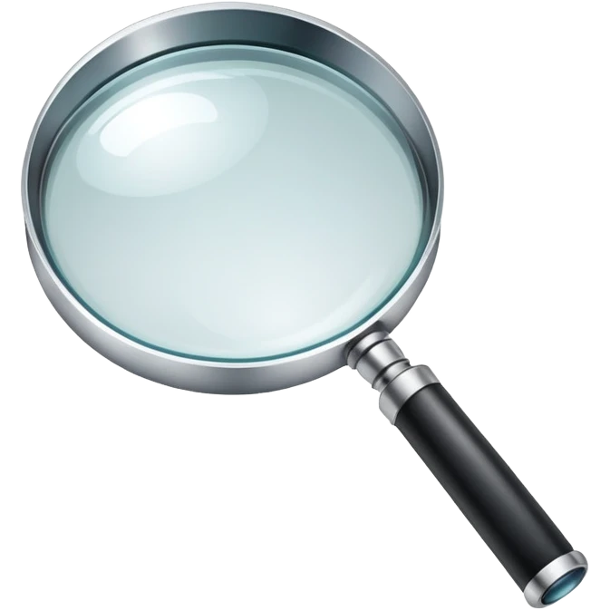 magnifying glass emoji