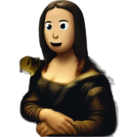 Mona Lisa emoji