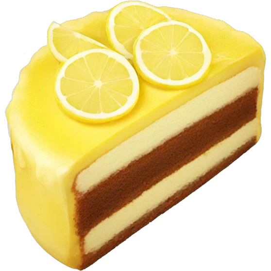 lemon cake emoji