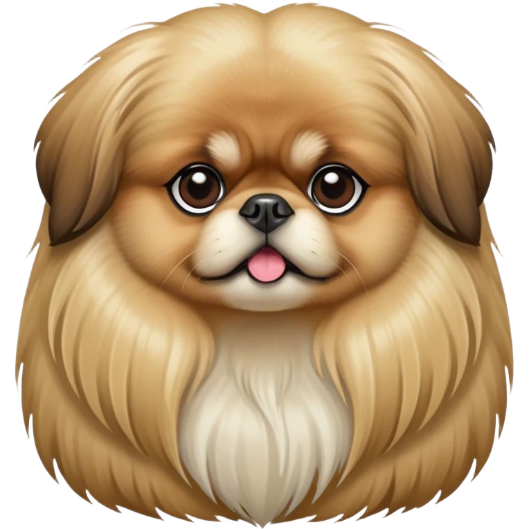 Pequinés dog  emoji