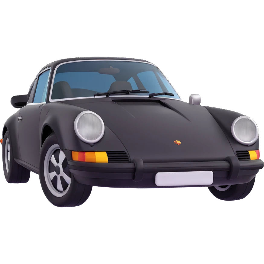 classic Porsche 911 emoji