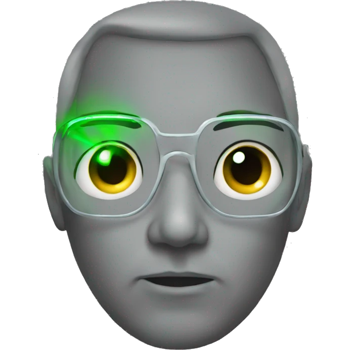 Laser eyes emoji