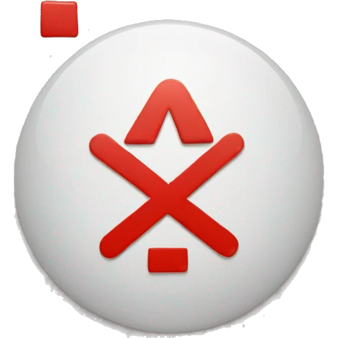 Red plus sign emoji