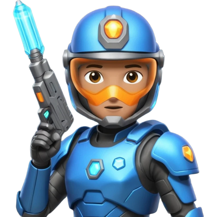 futuristic cop emoji