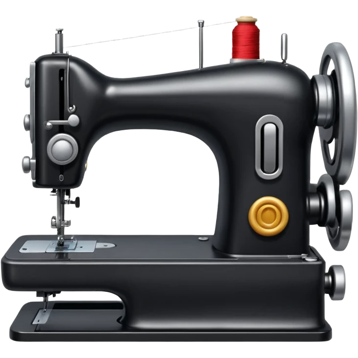 black sewing machine emoji emoji