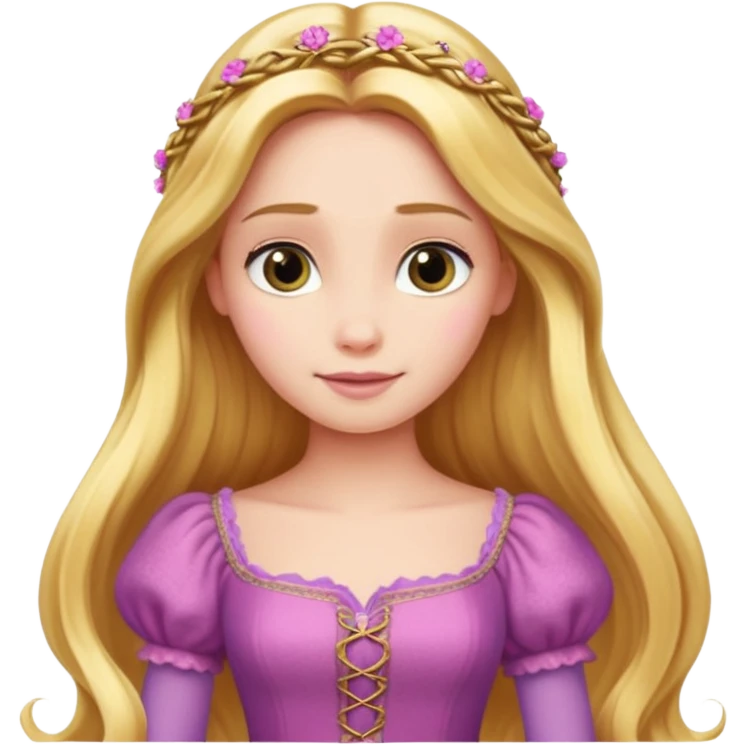 Rapunzel emoji