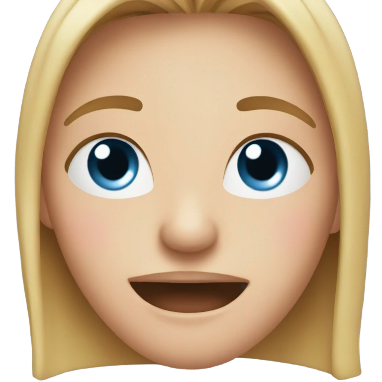 blushing emoji