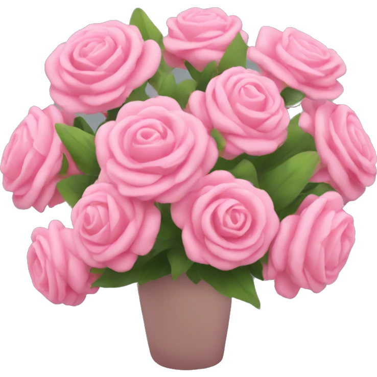 pink bouquet emoji
