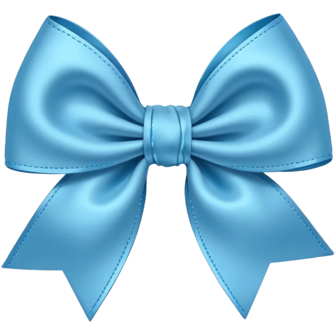 Elegant Satin Bow emoji