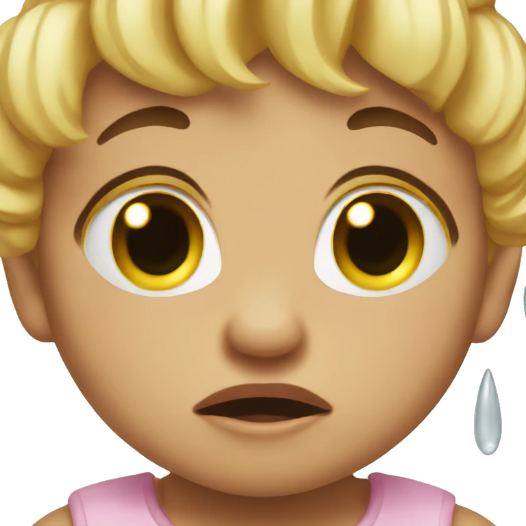 baby cry emoji
