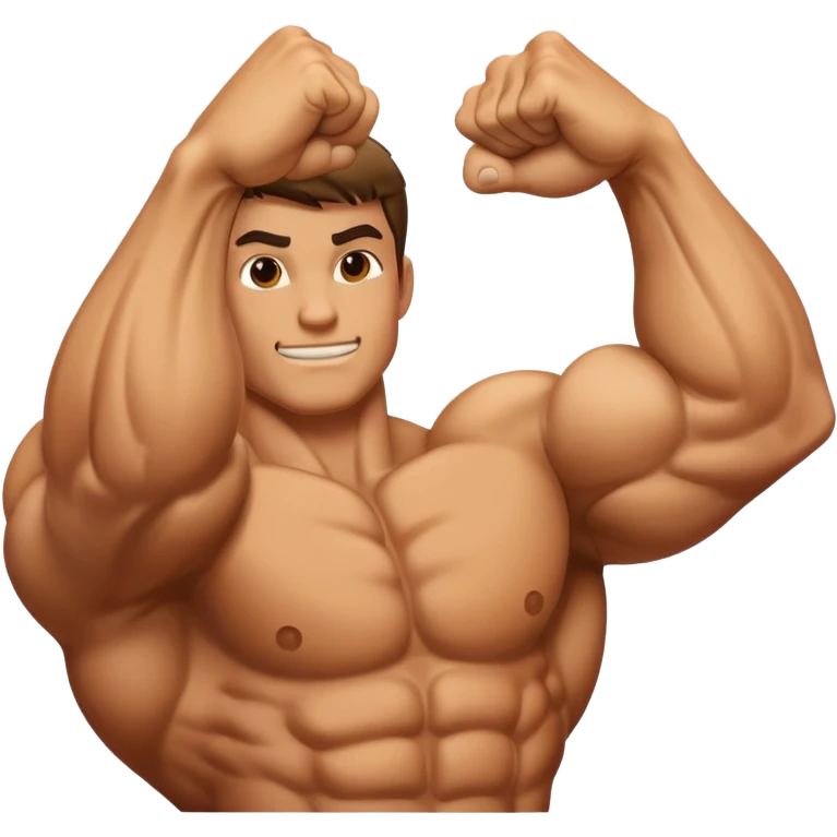 flexing muscle arm emoji