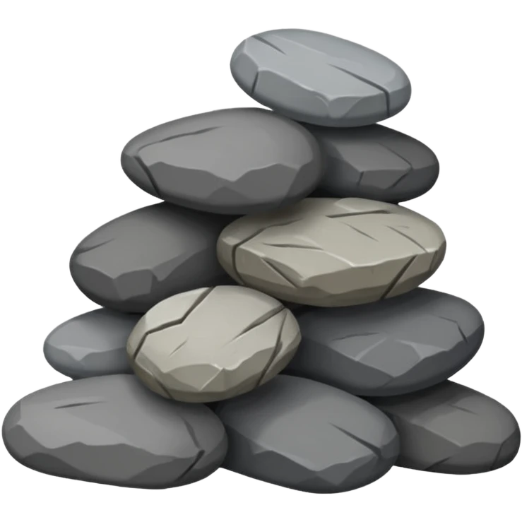stone emoji