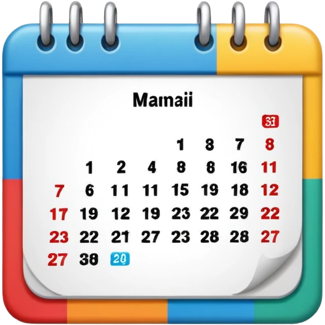 calendar Mini  emoji