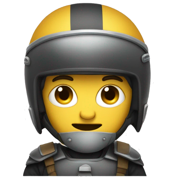 A knigth with a helmet emoji