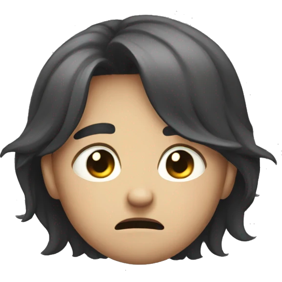 crying aesthetic character  emoji