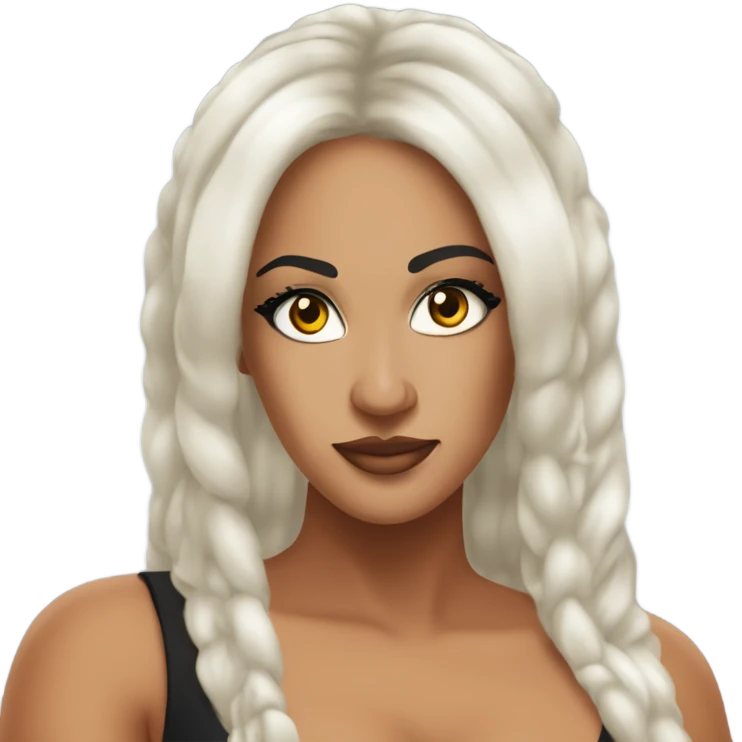 Natalie nunn posing ￼ emoji