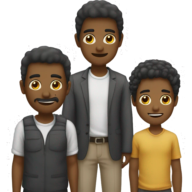 Mão com pulegar, anelar e mindinho levantados emoji