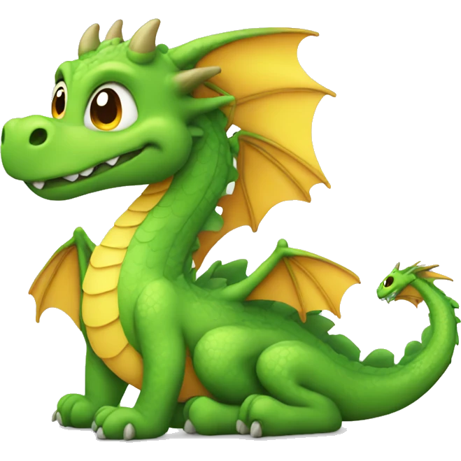 Dragon in summer  emoji
