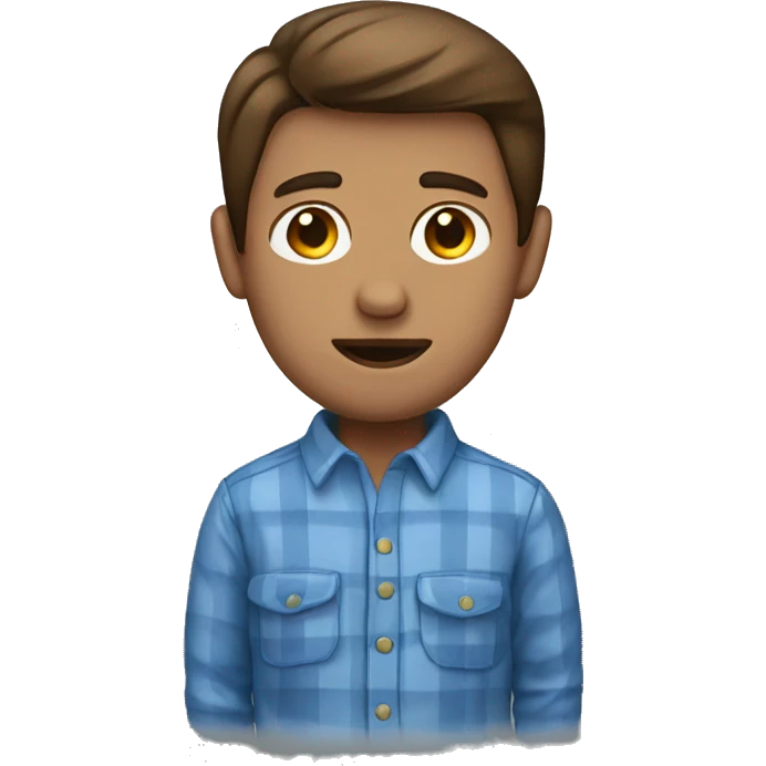 man with brown hair with a blue pajama hat on  emoji