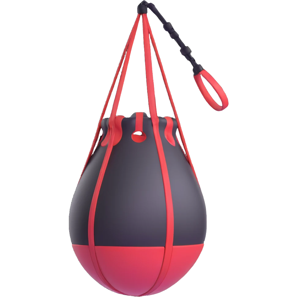 speed bag with VR headbands and headwrists emoji