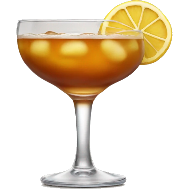 Amaretto sour emoji