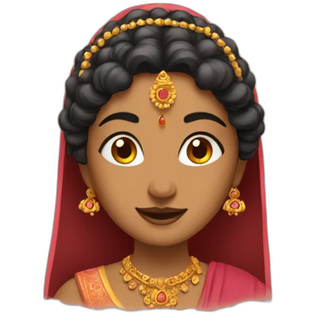 Radha emoji